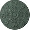 Ekena Millwork Baile Ceiling Medallion (Fits Canopies up to 6"), Hand-Painted Cloud Burst, 31 1/4"OD x 2 1/4"P CM31BACBF - alternate 1